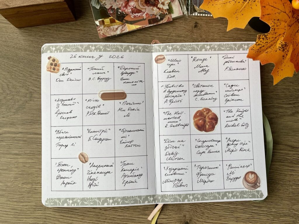 26 книг на 26 рік